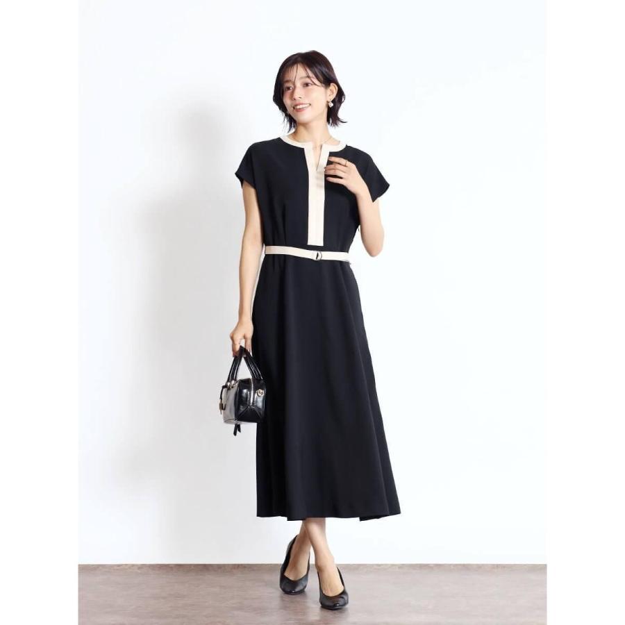 FENNEL（フェンネル） 配色Aラインワンピース : マルイ(丸井)Yahoo!店