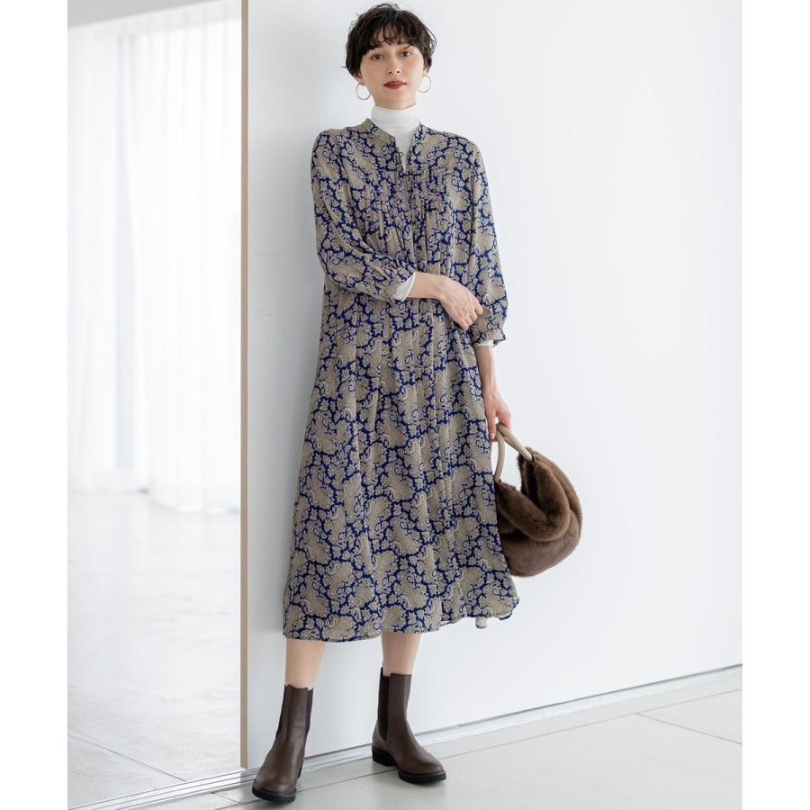 23区 【洗える】Ratti ヴィンテージペイズリープリント ワンピース