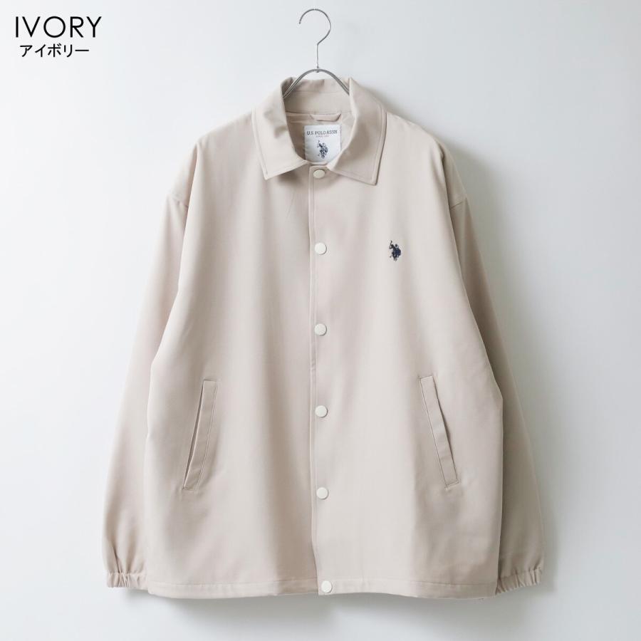 ユーエスポロアッスン（U．S． POLO ASSN．）/【ワンポイント】コーチジャケット メンズ ドローコード U.S. POLO ASSN.（ユーエスポロアッスン） 【ワンポイント】コーチ