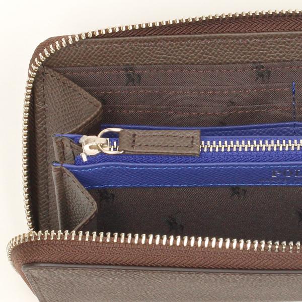 【未使用品】ポロ　ラルフローレン　ラウンドファスナー　長財布 中古・古着通販】POLO RALPH LAUREN (ポロ・ラルフローレン) ラウンド