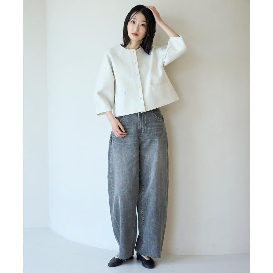UNFILO DENIM】撥水ストレッチ バレルレッグデニム : マルイ(丸井
