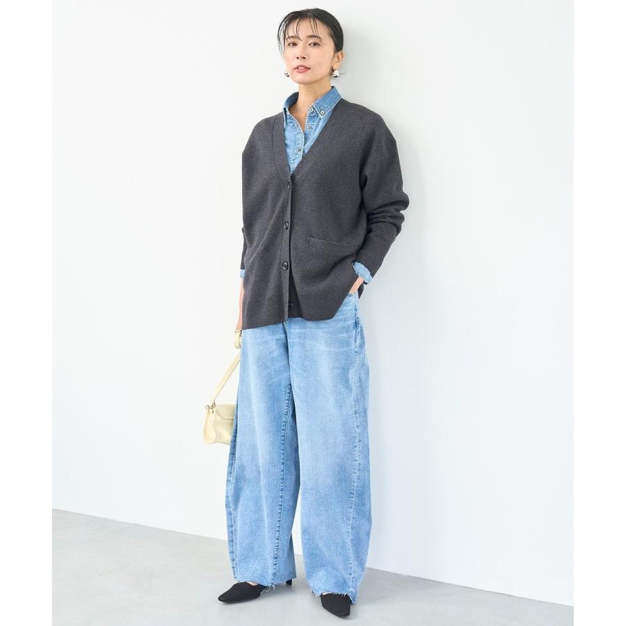 UNFILO DENIM】撥水ストレッチ バレルレッグデニム : マルイ(丸井