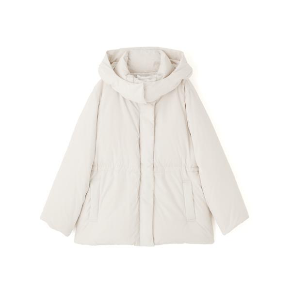 N.Natural Beauty Basic フード付きミドルダウンジャケット N.Natural Beauty Basic（エヌ ナチュラルビューティーベーシック