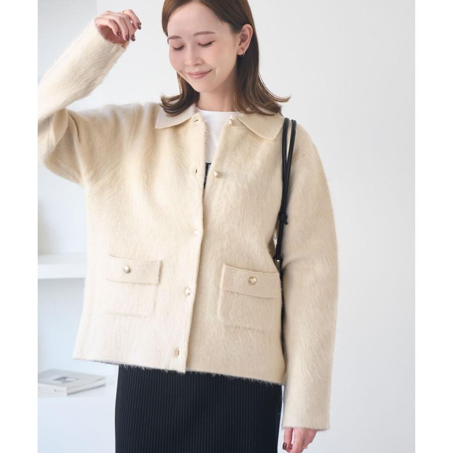 ROPE' PICNIC（ロペ ピクニック） ダブルフェイス襟取り外し起毛