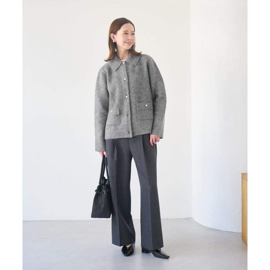 ROPE' PICNIC（ロペ ピクニック） ダブルフェイス襟取り外し起毛