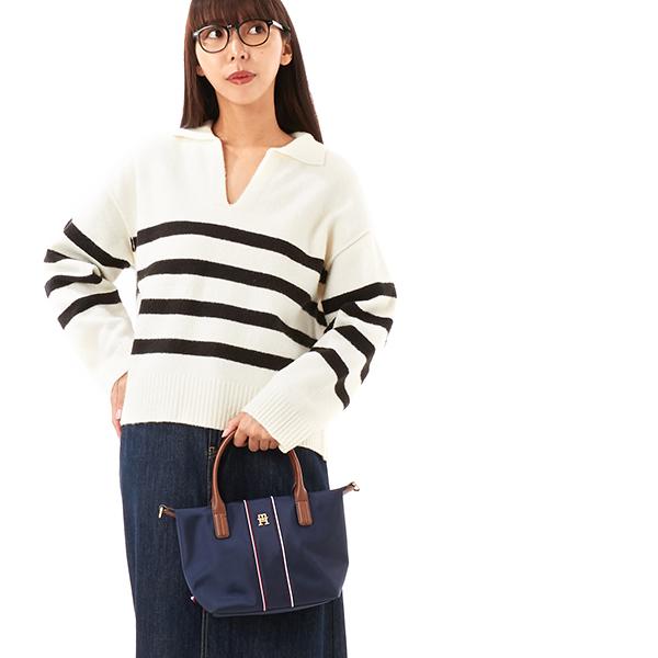 TOMMY HILFIGER（トミー・ヒルフィガー） ポペットミニトートバッグ