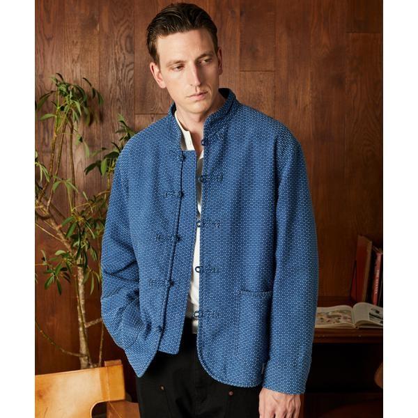 SASHIKO CHINA JACKET／刺子 チャイナ ジャケット : マルイ(丸井)Yahoo