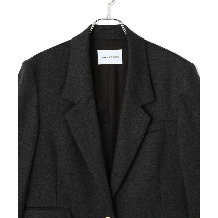 アダムエロペ（ADAM ET ROPE’）/シングルブレストスリットジャケット ADAM ET ROPE'（アダムエロペ） シングルブレストスリットジャケット