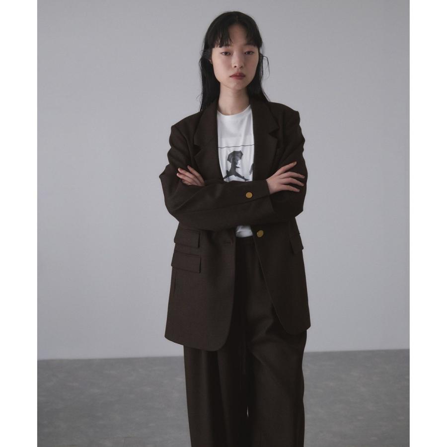 アダムエロペ（ADAM ET ROPE’）/シングルブレストスリットジャケット ADAM ET ROPE'（アダムエロペ） シングルブレストスリットジャケット