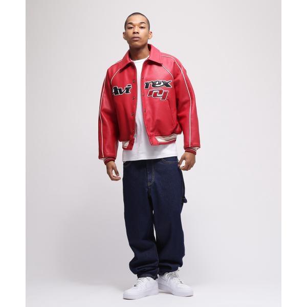 COW LOGO VARSITY JACKETの画像