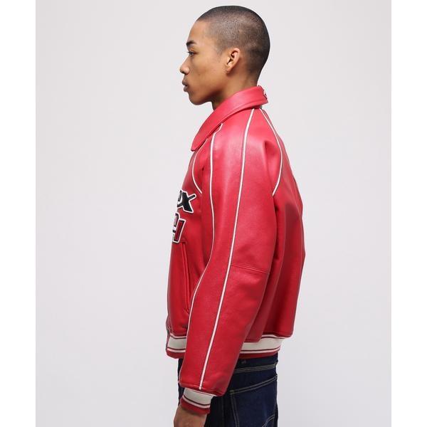 COW LOGO VARSITY JACKETの画像