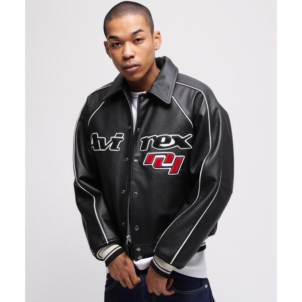 COW LOGO VARSITY JACKETの画像