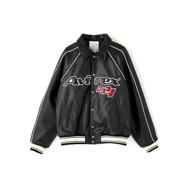 COW LOGO VARSITY JACKETの画像