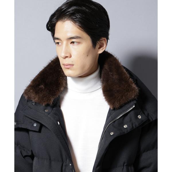 西川ダウン(R)」フェイクファーカラーサージロングダウン : マルイ