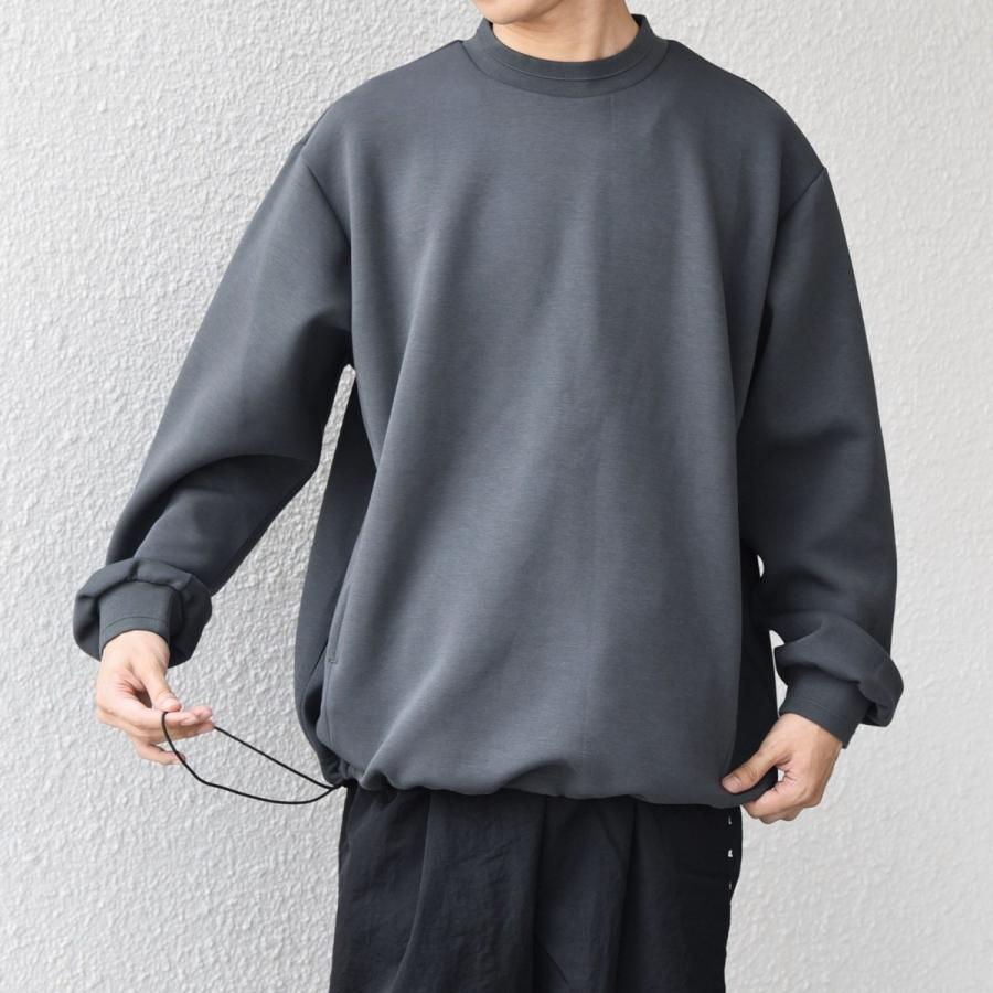 SHIPS any any: クリア ダンボール セミモックネック カットソー