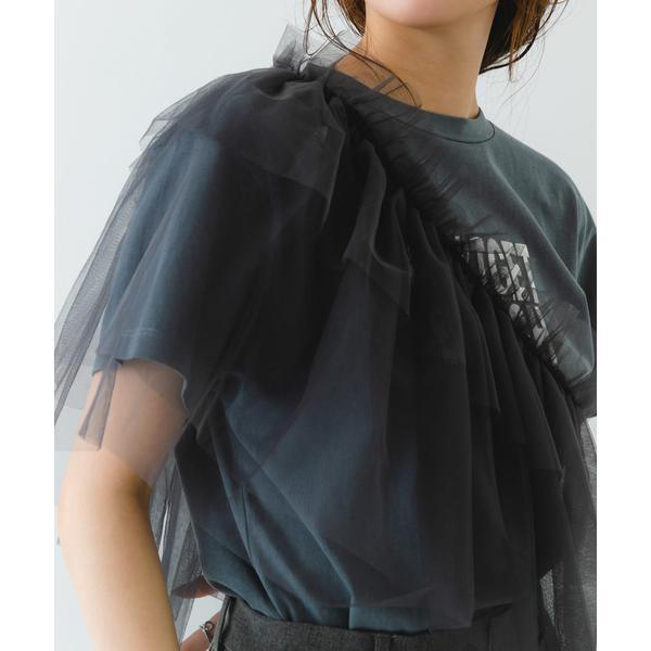 ASAUCE MELER　チュールレイヤードカラー | RODE SKO | 03