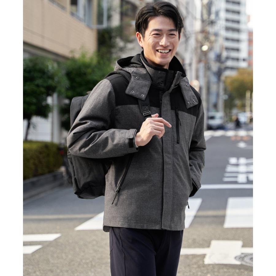 ikka（イッカ） 【芸能人着用】sorona(R) 3WAYマウンテンパーカー【撥