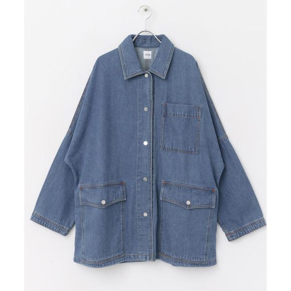 美品YENN LT DENIM COAT デニムジャケット YENN デニムジャケット gジャン YENN LT DENIM COAT レディース