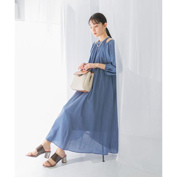 アーバンリサーチ ロッソ（URBAN RESEARCH ROSSO）/リネンライク2wayオフショルワンピース URBAN RESEARCH ROSSO（アーバンリサーチ ロッソ） リネンライク2way