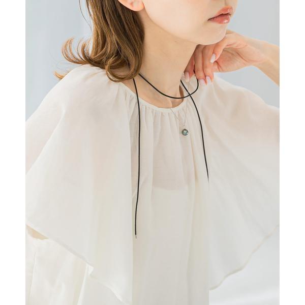 Favorible　Black Pearl Combi Necklace
