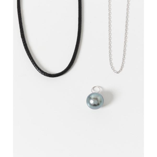 Favorible　Black Pearl Combi Necklace
