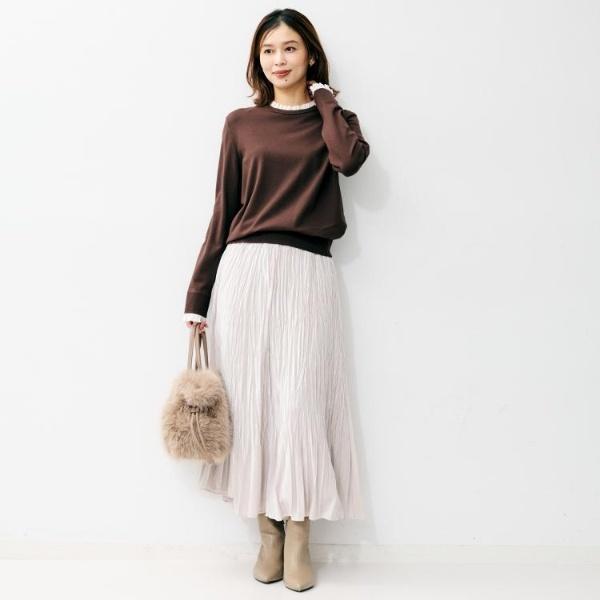 UNTITLED（アンタイトル） 【フリル取り外し可きれいめエレガント