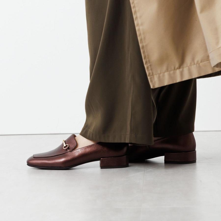 HIMIKO 【卑弥呼25AW】スクエアトゥビットローファー/ 651315 : マルイ