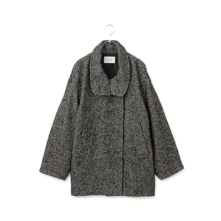 ADAM ET ROPE'（アダムエロペ） 【WEB限定】スタンドカラーウール