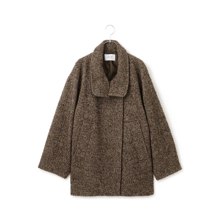 ADAM ET ROPE'（アダムエロペ） 【WEB限定】スタンドカラーウール