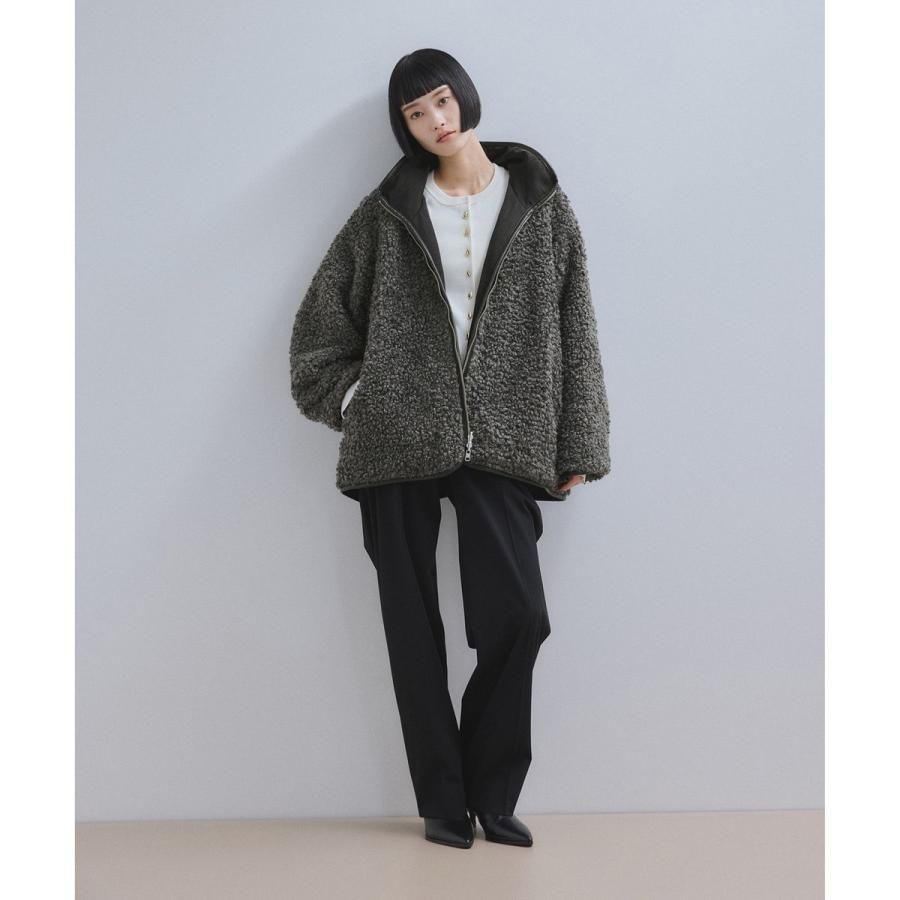 ADAM ET ROPE'（アダムエロペ） 【WEB限定】リバーシブルボアブルゾン