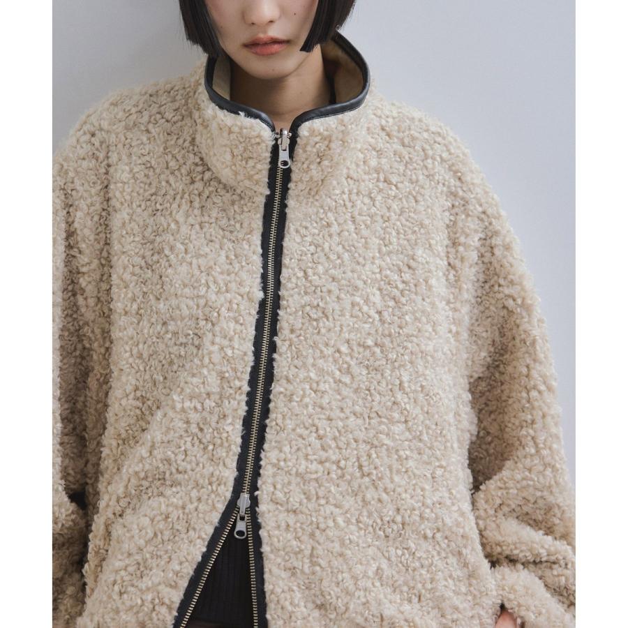 ADAM ET ROPE'（アダムエロペ） 【WEB限定】リバーシブルボアブルゾン