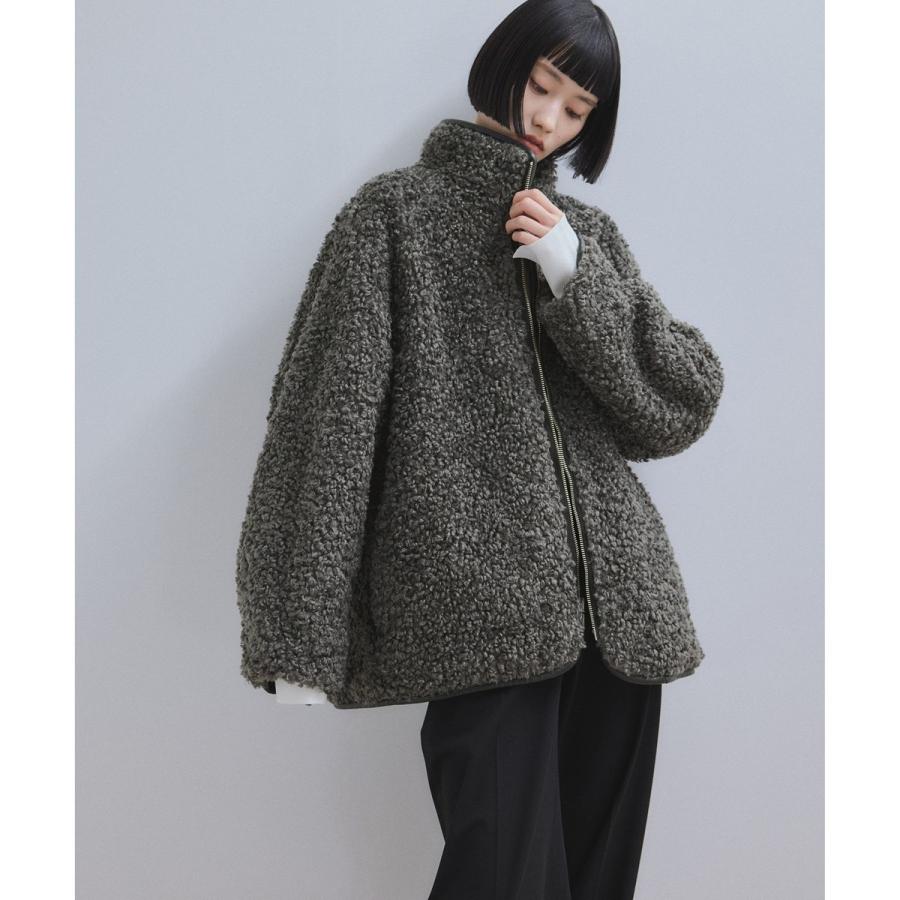 ADAM ET ROPE'（アダムエロペ） 【WEB限定】リバーシブルボアブルゾン