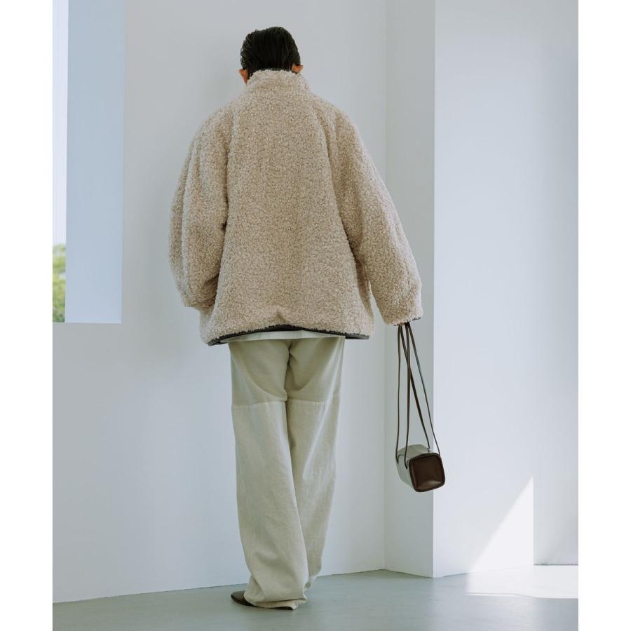 ADAM ET ROPE'（アダムエロペ） 【WEB限定】リバーシブルボアブルゾン