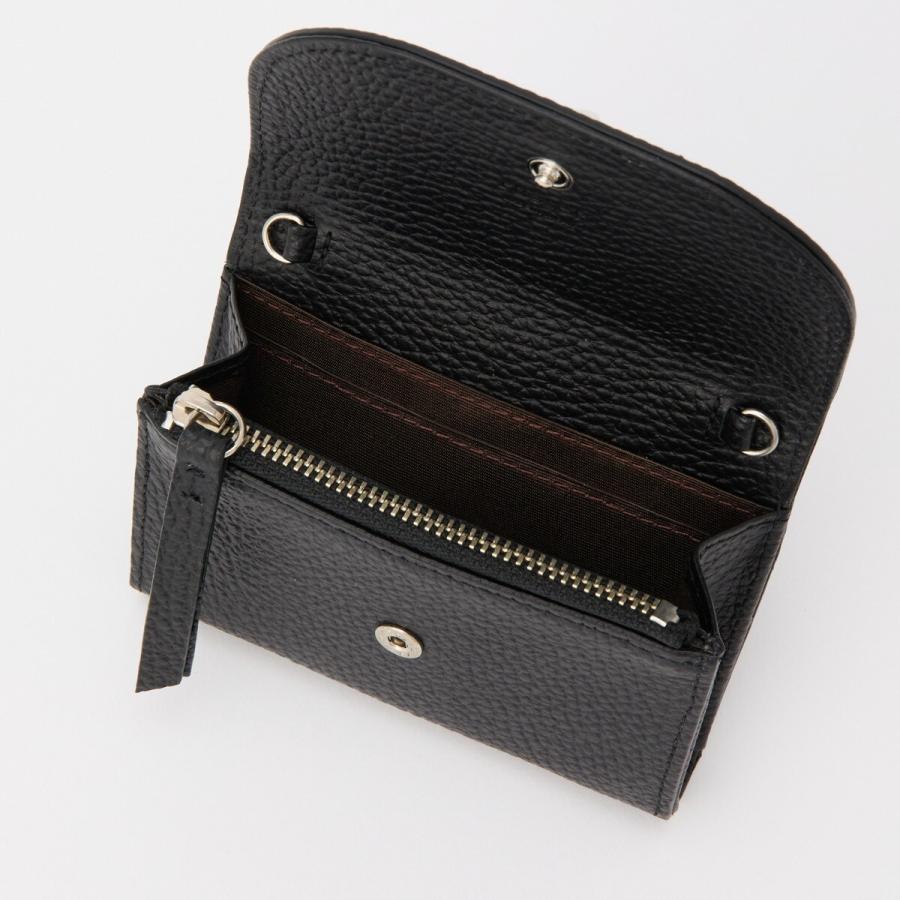 ラシット ミニウォレット　ブラック russet（ラシット） チェーンミニウォレット(SO-434) : マルイ(丸井