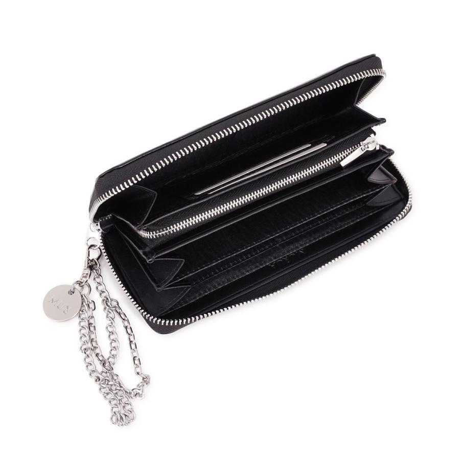 ムルーア（MURUA）/MURUA (ムルーア) ラウンドファスナー長財布 MR−W1361 フレームメタル MURUA（ムルーア） ラウンドファスナー長財布 MR-W1361 フレームメタル