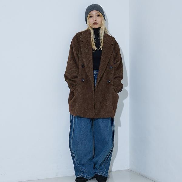 NOMINE（ノミネ） シャギー ジャケット コート / ジャコット : マルイ