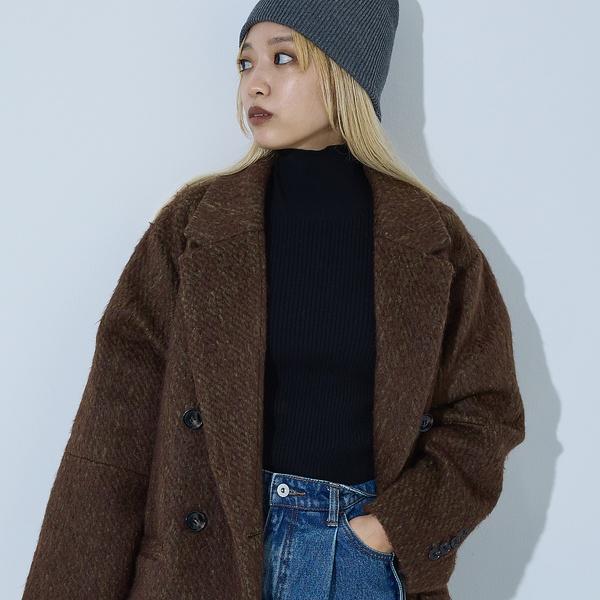 NOMINE（ノミネ） シャギー ジャケット コート / ジャコット : マルイ