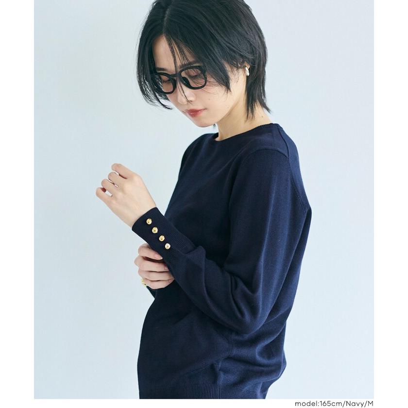coca 袖金ボタンニットトップス 全4色 : マルイ(丸井)Yahoo!店