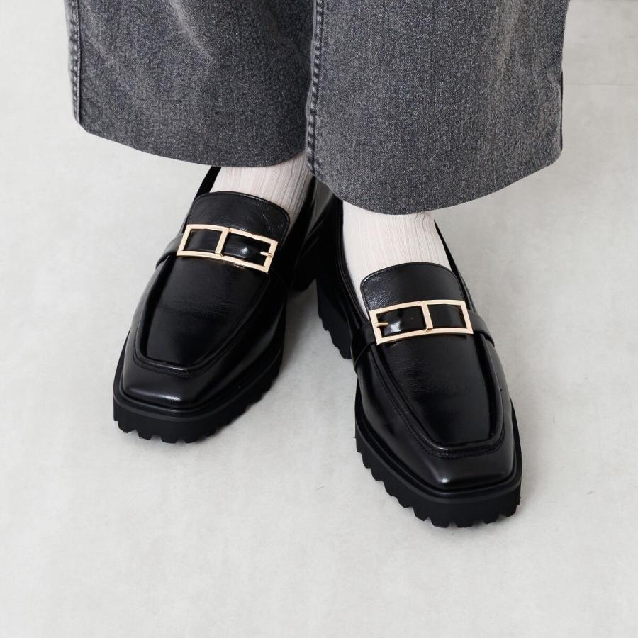 HIMIKO 【撥水】【卑弥呼25AW】トラックソールスクエアバックル