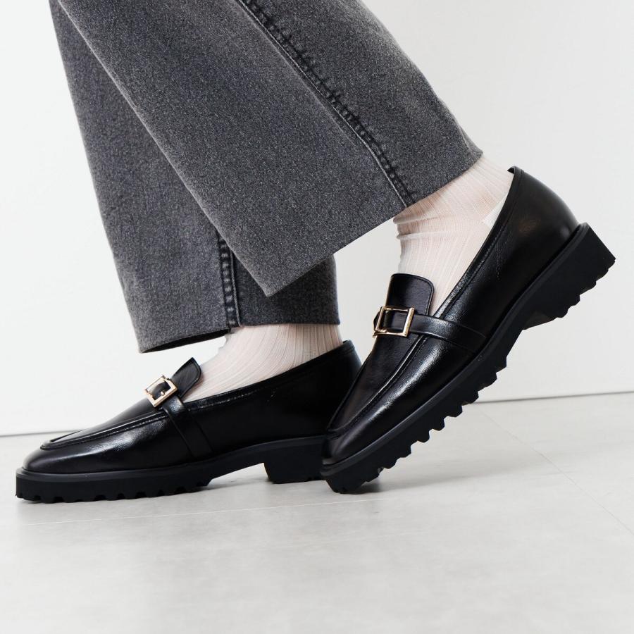 HIMIKO 【撥水】【卑弥呼25AW】トラックソールスクエアバックル
