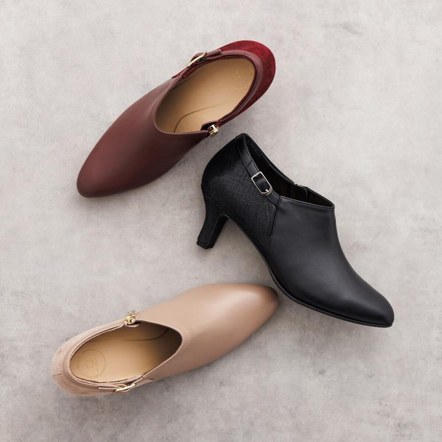 HIMIKO [快適ウォーク]【撥水】【卑弥呼25AW】ヒールブーティ/655301