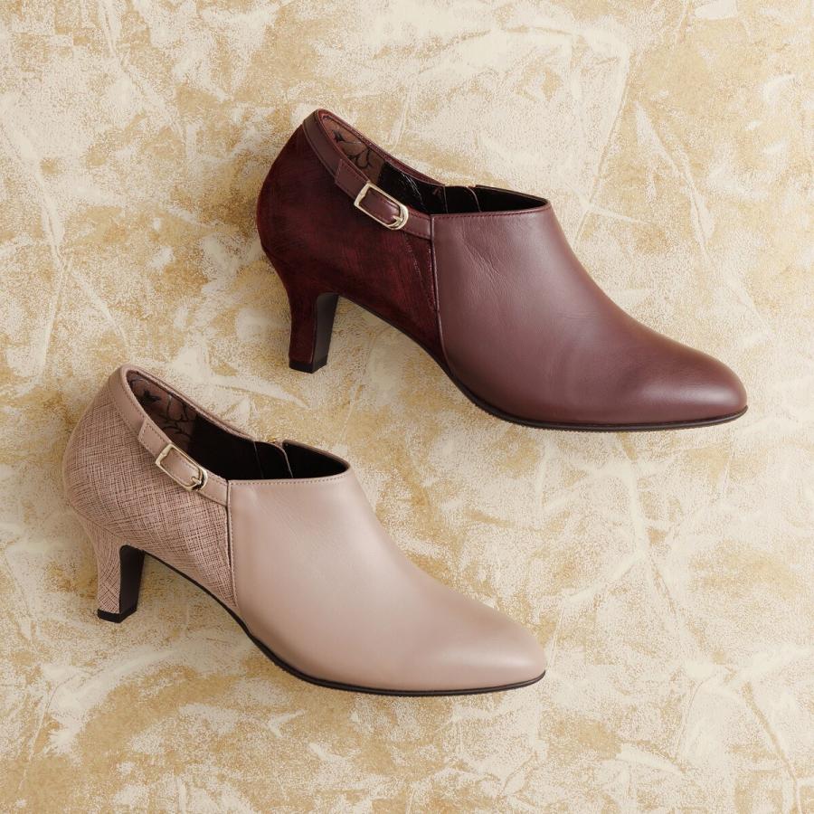 HIMIKO（HIMIKO）/[快適ウォーク]【撥水】【卑弥呼25AW】ヒールブーティ/655301 HIMIKO [快適ウォーク]【撥水】【卑弥呼25AW】ヒールブーティ/655301