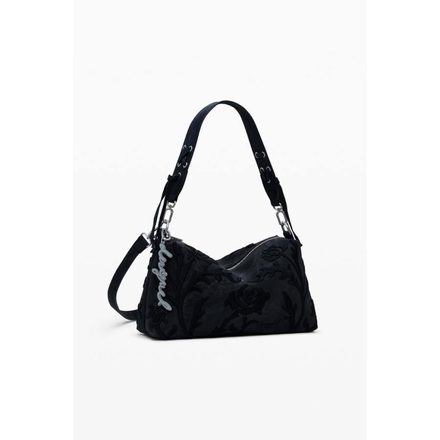 Desigual ショルダーバッグ 2way Desigual（デシグアル） 【2WAY】3Dフラワーエンボス加工ショルダー