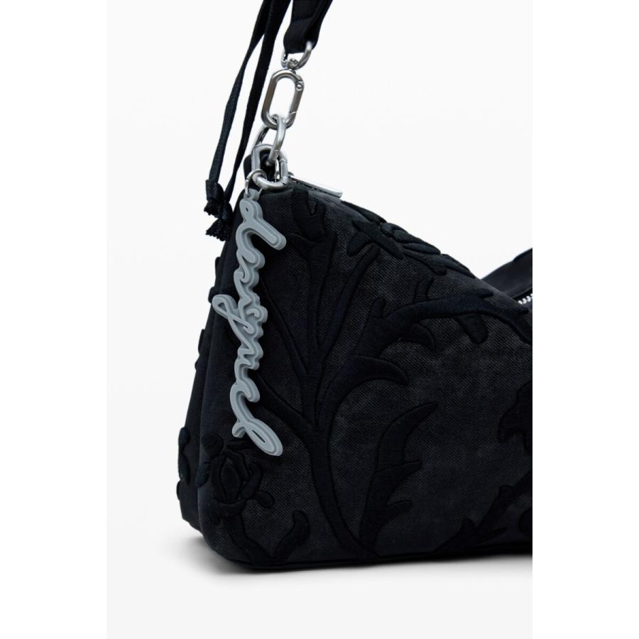 Desigual（デシグアル） 【2WAY】3Dフラワーエンボス加工ショルダー