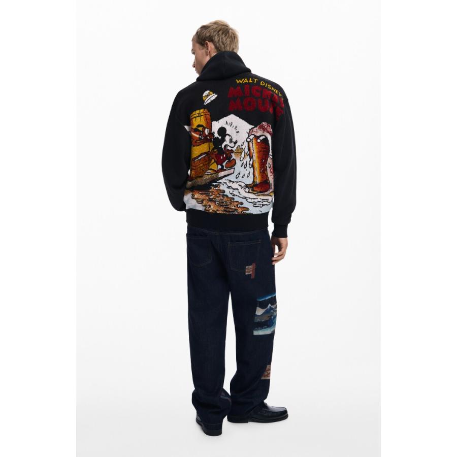 Desigual（デシグアル） 【4サイズ展開/S/XL】ミッキーマウスジッパー