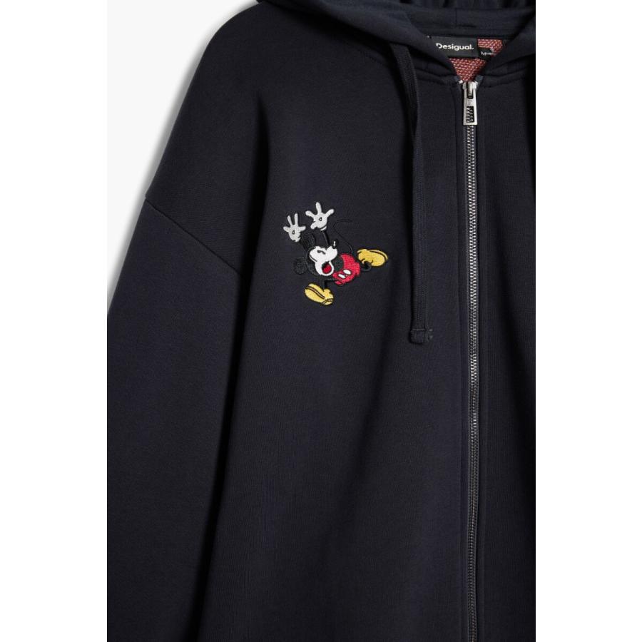 Desigual（デシグアル） 【4サイズ展開/S/XL】ミッキーマウスジッパー