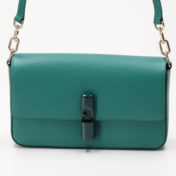 AI14【美品】　FURLA　フルラ　イゾラ　ボディバッグ　グリーン系 フルラ FURLA バッグ （グリーン） -waja bazar - 海外ファッション