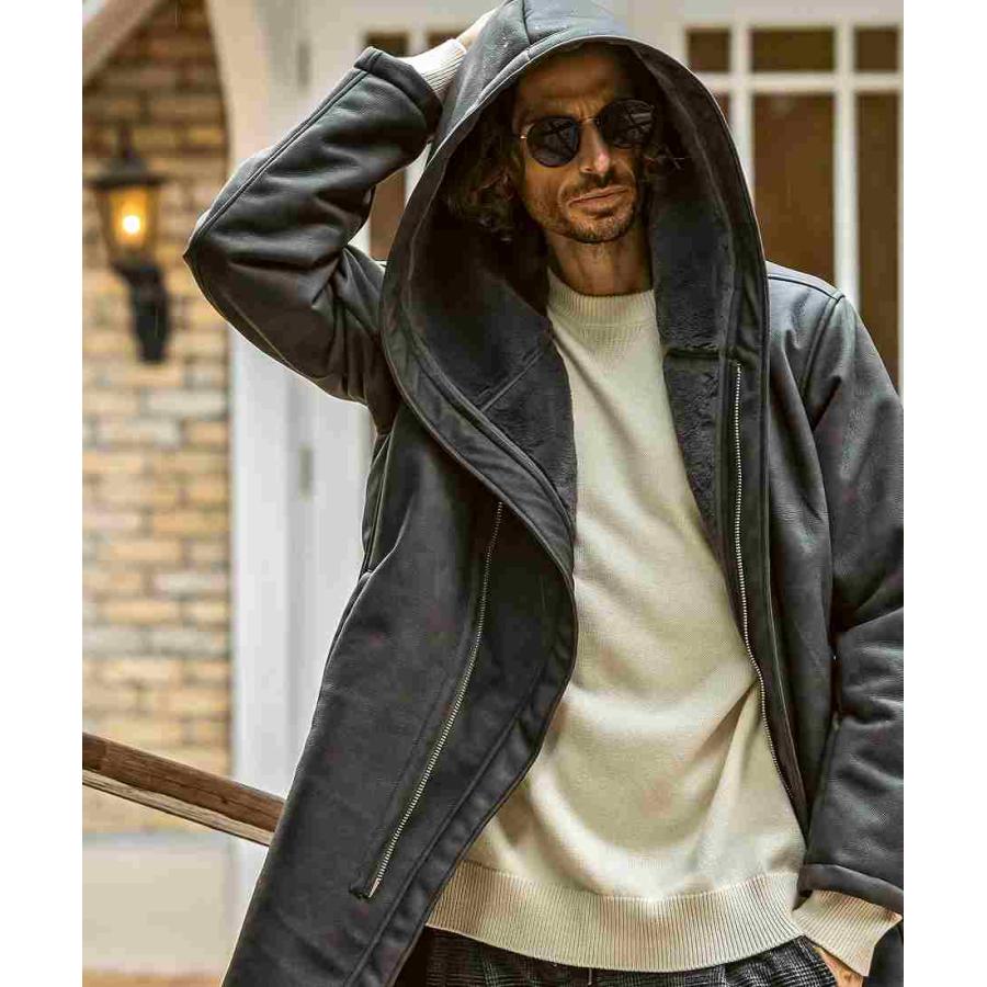 JH junhashimoto マイクロスウェードラップコート : マルイ(丸井)Yahoo