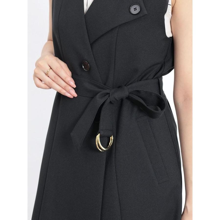 FENNEL（フェンネル） アシンメトリーラペルジレワンピース : マルイ