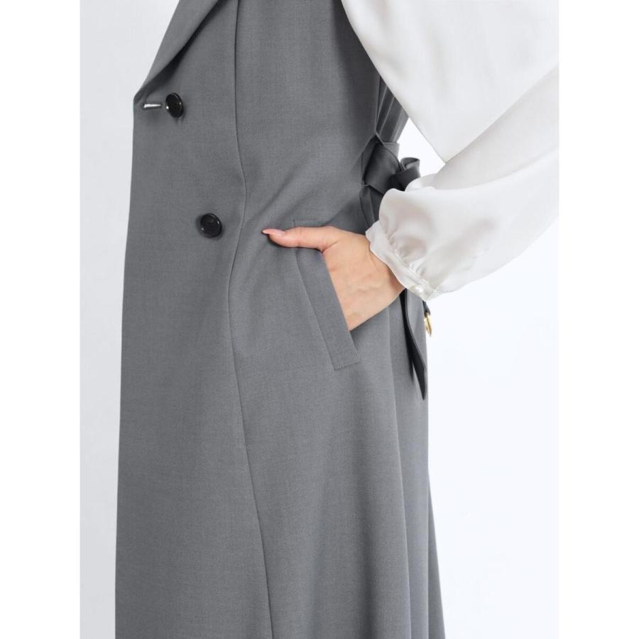 FENNEL（フェンネル） アシンメトリーラペルジレワンピース : マルイ